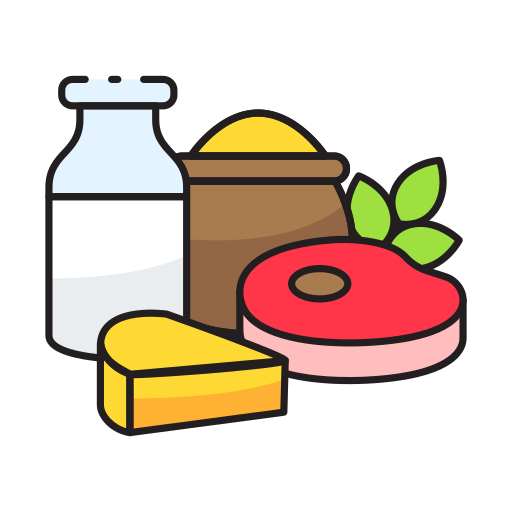 گوشت و لبنیات